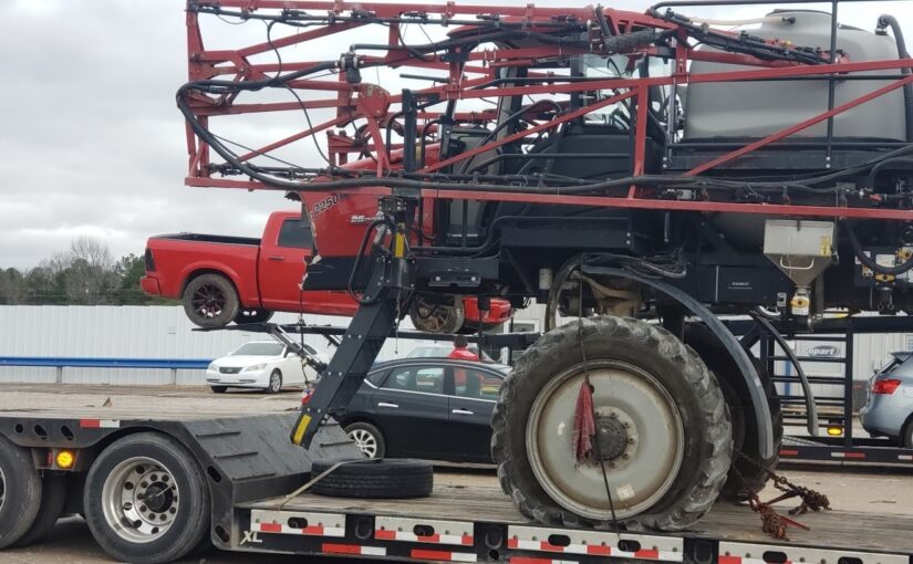 Shipping a 2017 Case 2250 Sprayer with the Pros