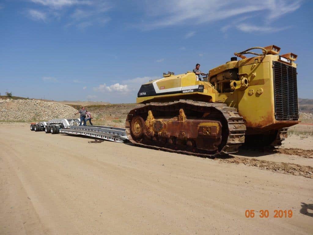 Tractor Trailer Axle Weights Heavy Equipment Transport