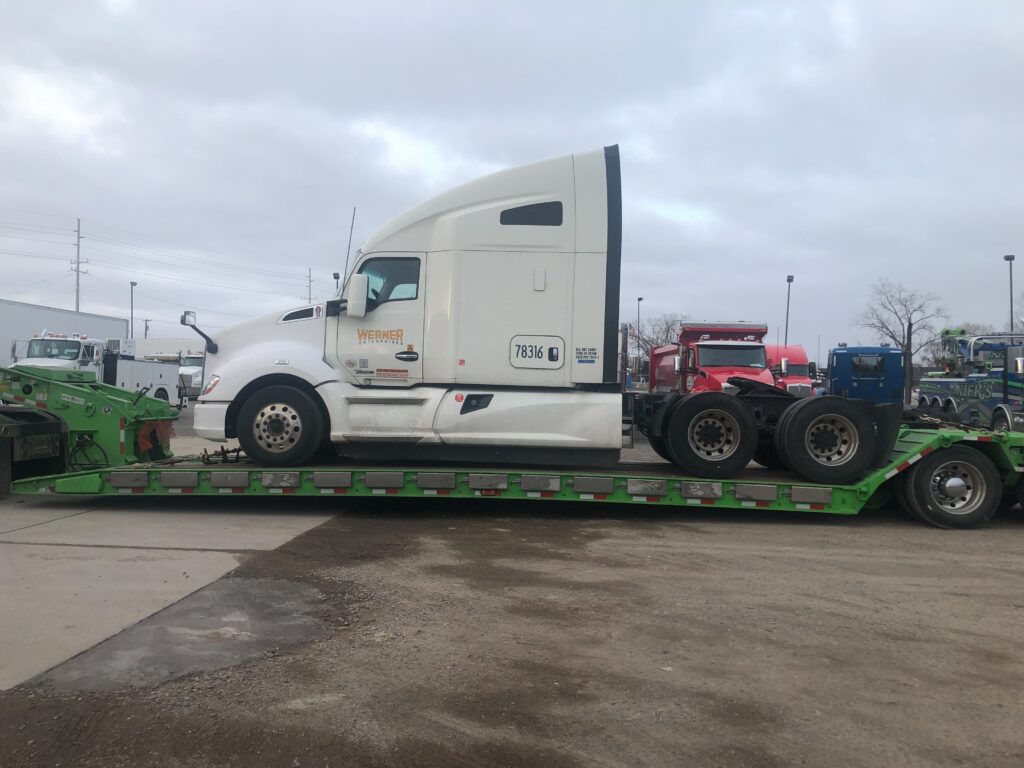 Shipping a semi trailer