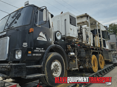 2023 Volvo paint truck haul