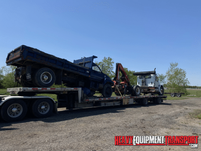 Shipping a 1997 GMC Single Axle Dump Truck