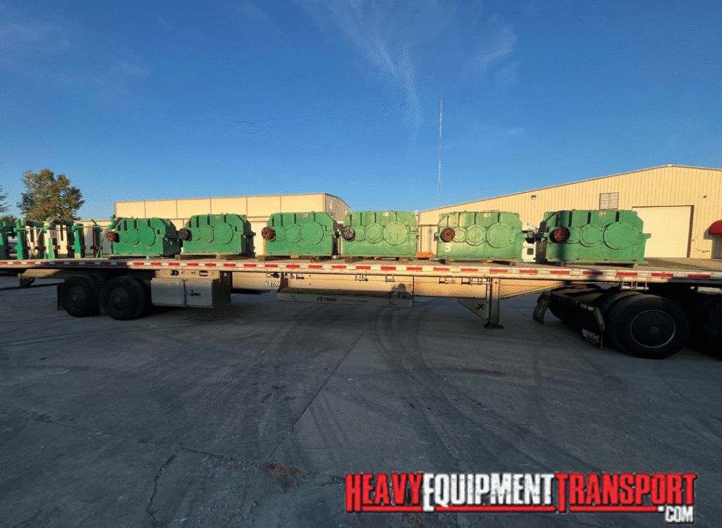transporting multiple manufacturing equipment
