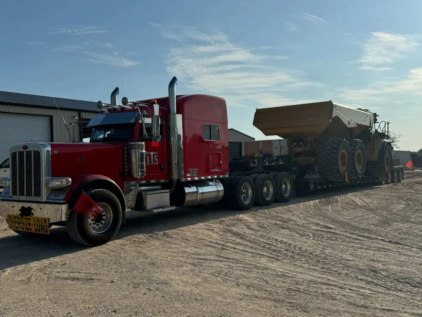 Hauling Heavy Equipment