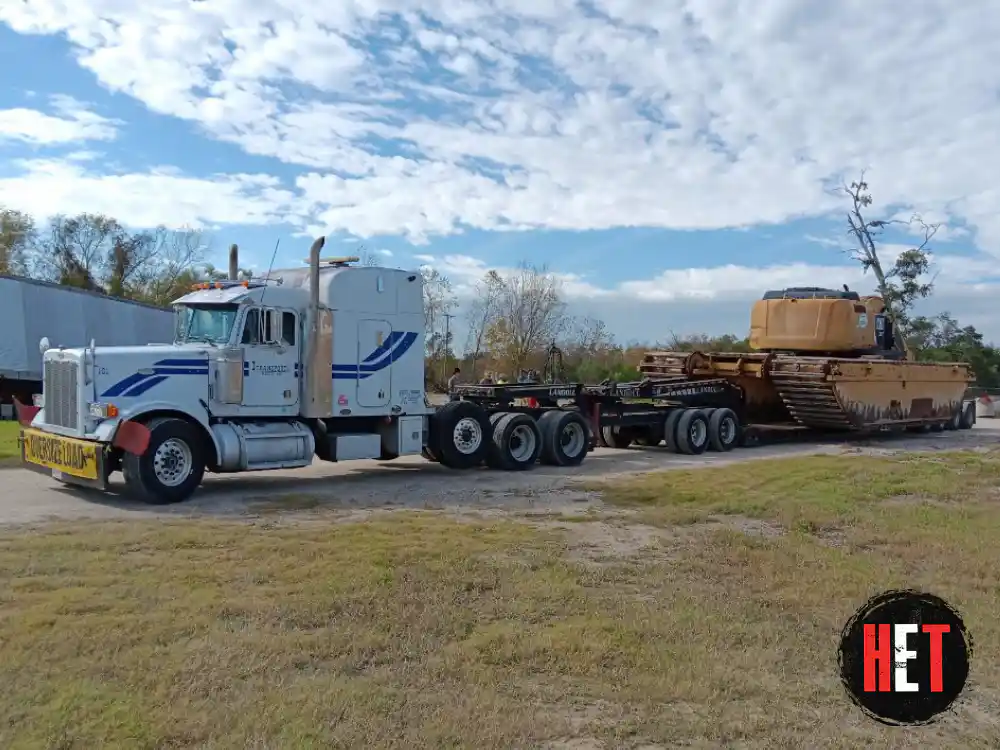Transporting a marsh buggy
