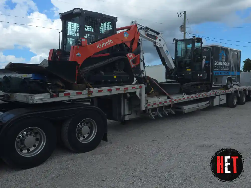 SHipping a 2024 Kubota 75 skid steer and a dump trailer