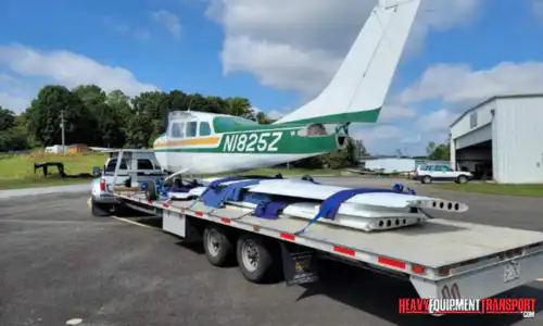 Transporting airplane wings