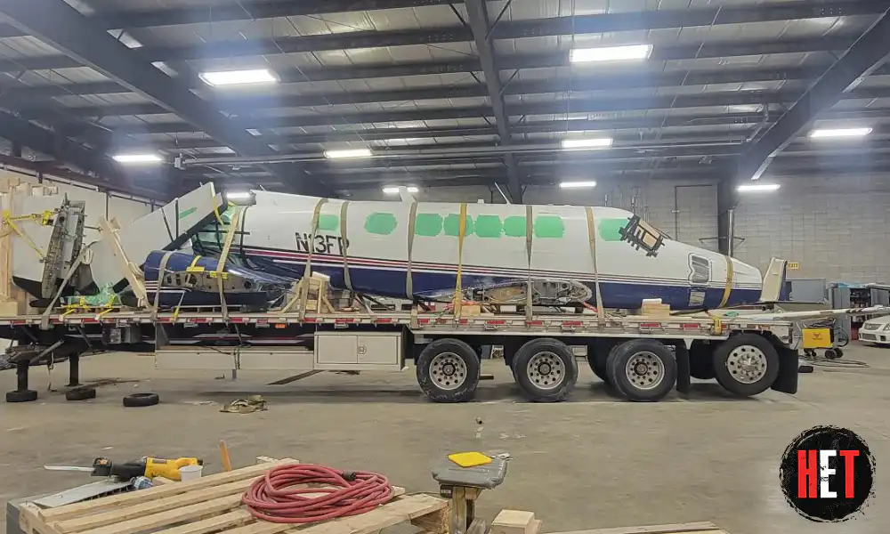 King Air 100 airplane transport