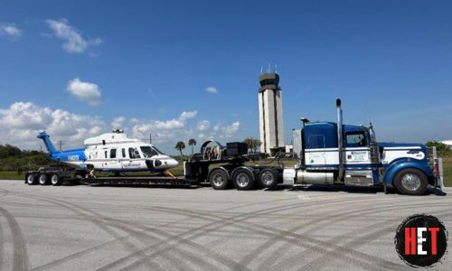 Shipping a Sikorsky S-76C Helicopter