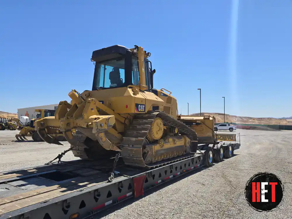 Transporting a 2018 CAT crawler dozer