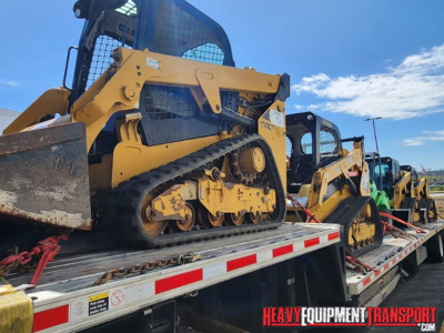 Compact track loaders transport