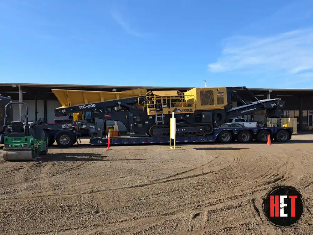 2023 IRock cone crusher transport