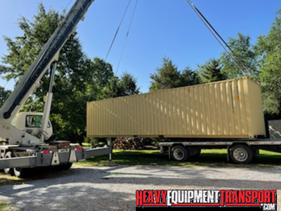 Shipping a 24ft food truck container.