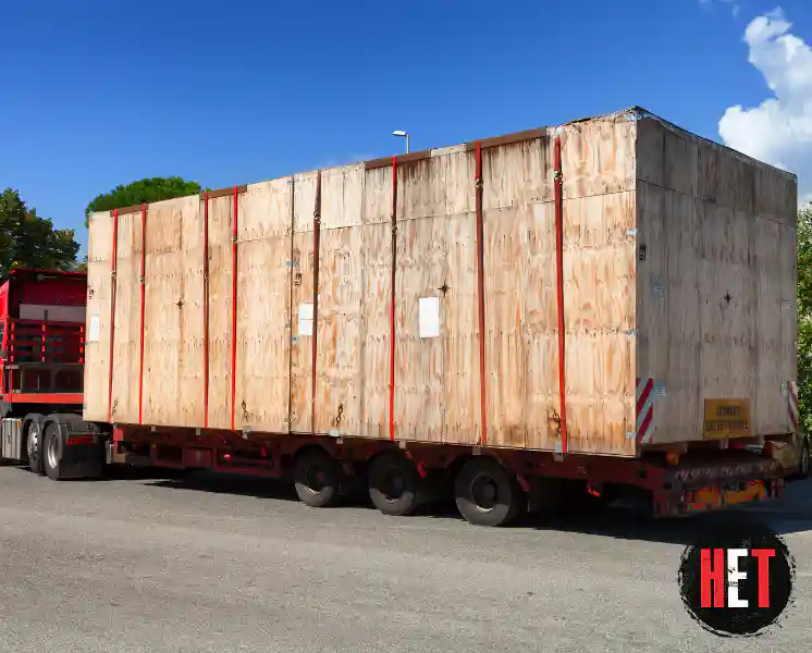 open top container transport