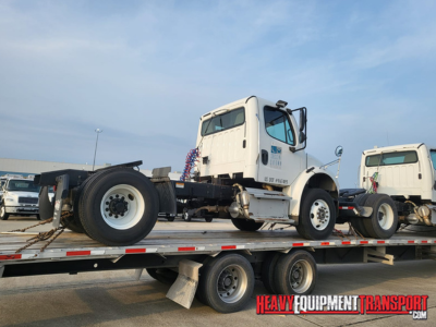 Semi truck transport
