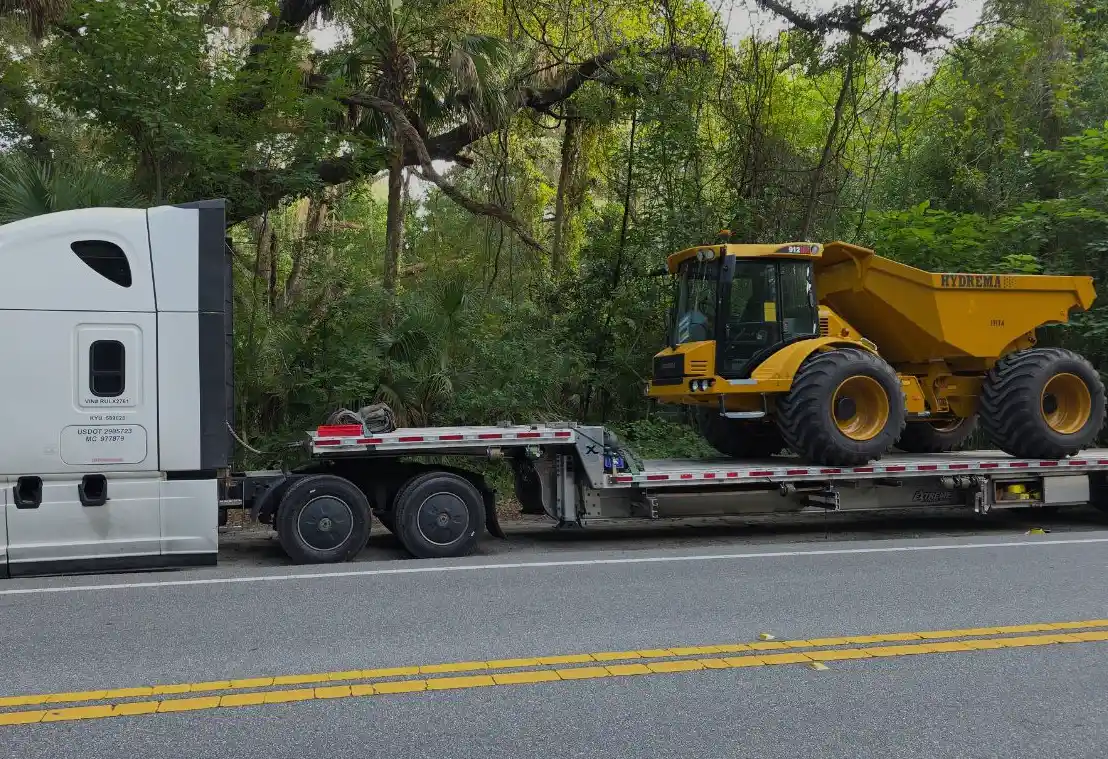 Hauling Heavy Equipment