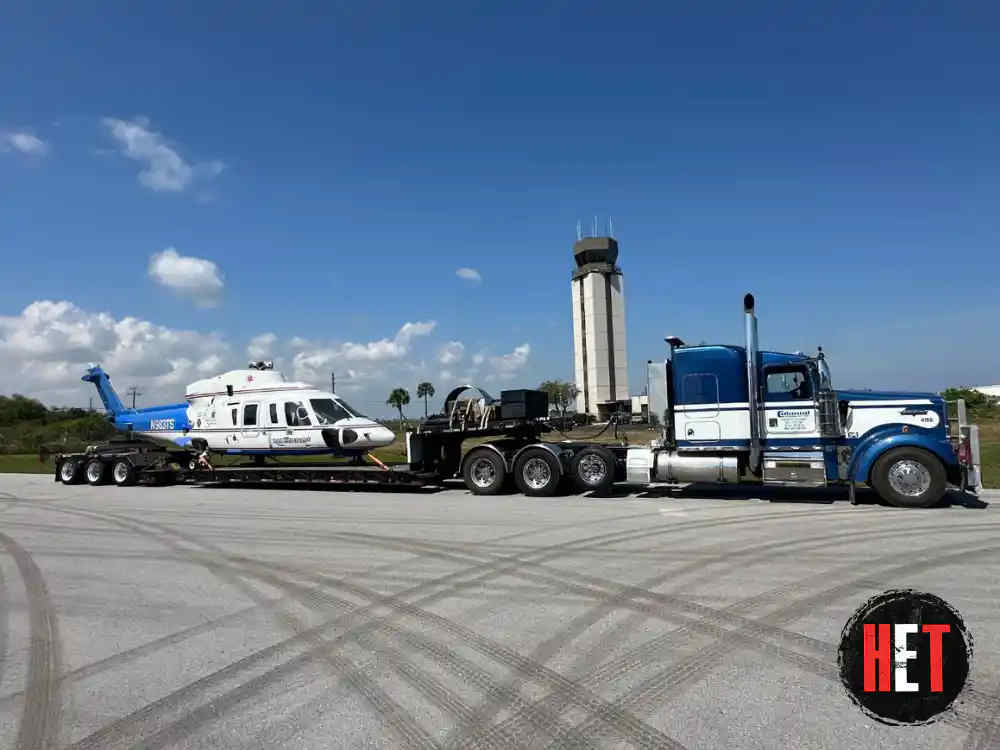 Expert helicopter heavy haul trucking in Compton, CA