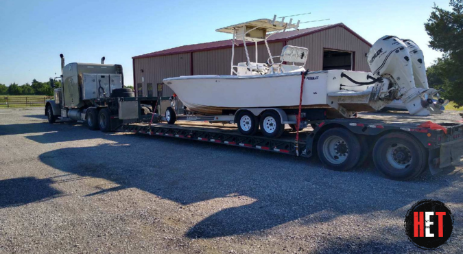 Shipping a Evinrude Boat.