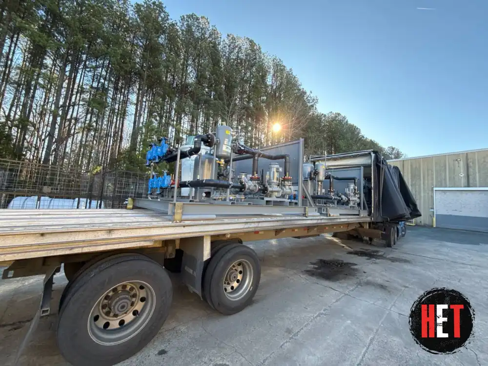 Hauling HVAC equipment