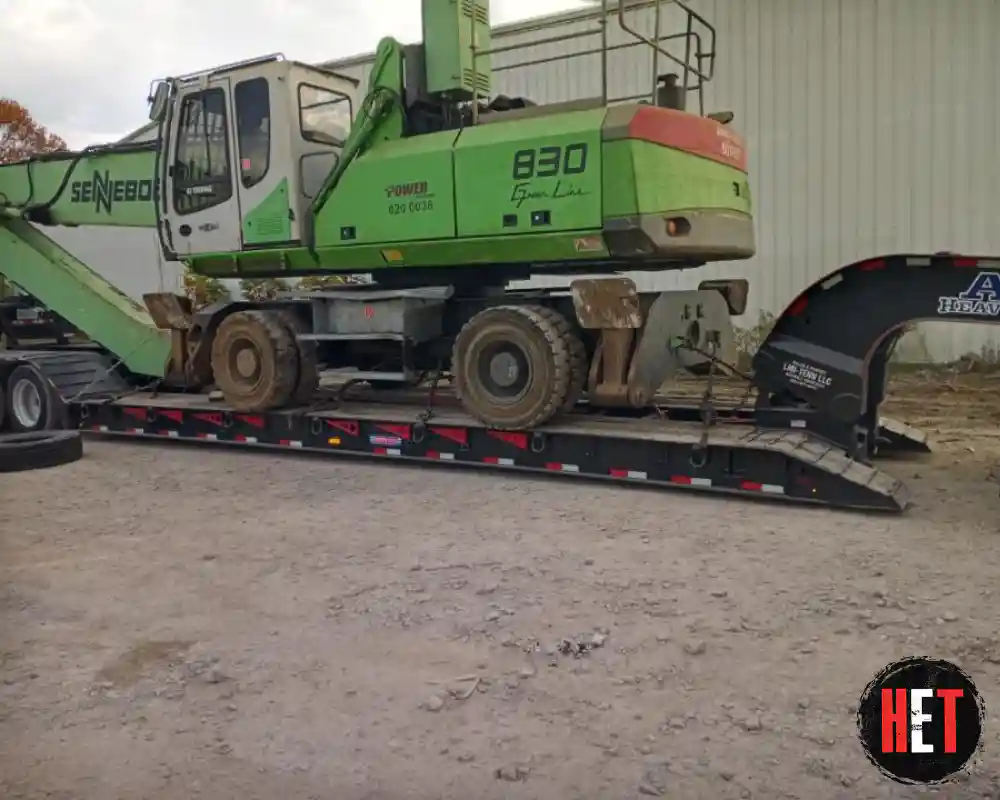 Sennebogan 830d Material Handler transport