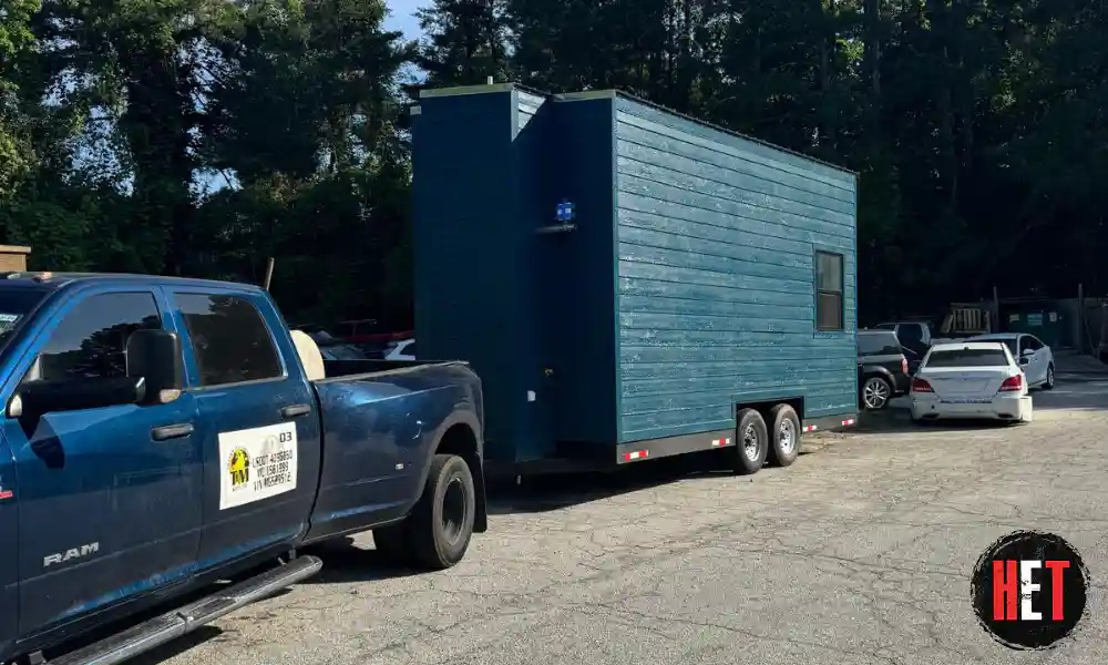hauling a tiny home