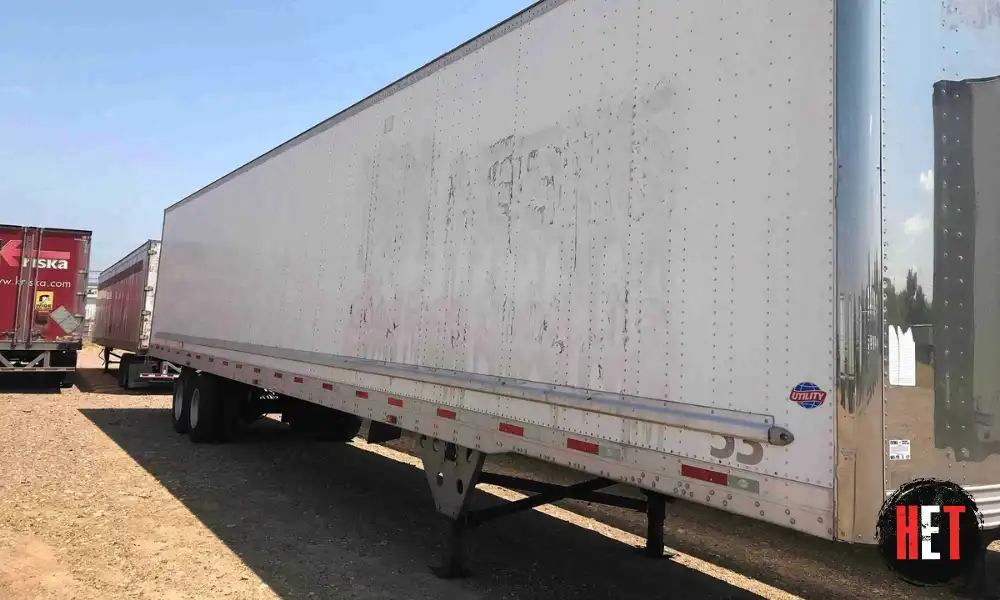 Transporting a dry-van trailer