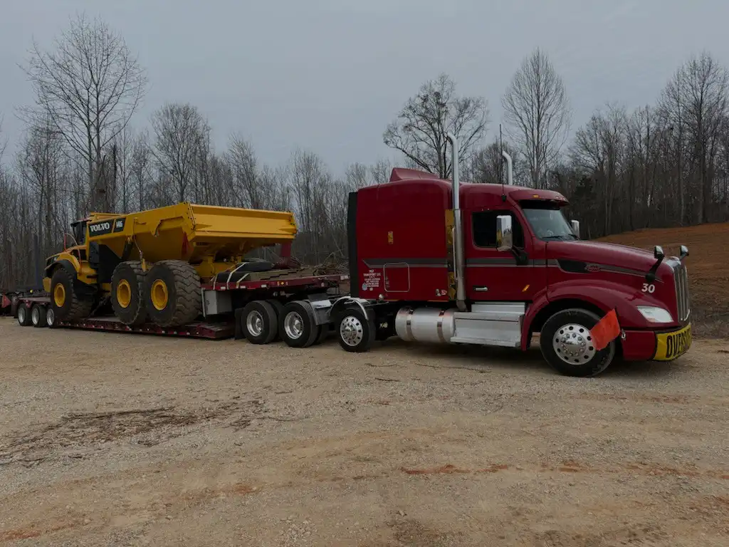 Hauling Heavy Equipment